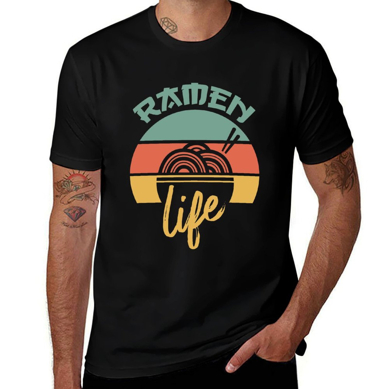 Japanese Daily Lifestyle - Camiseta Retro Vintage para amantes de