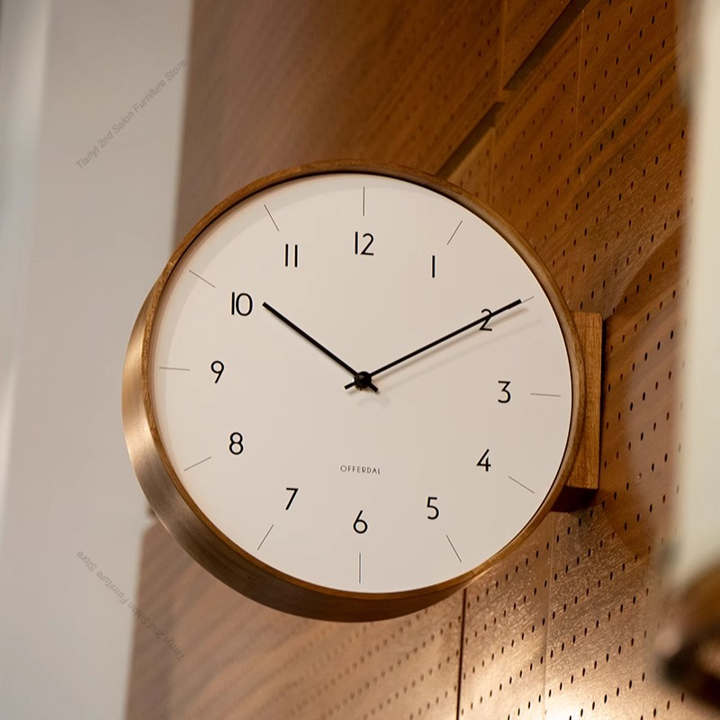 Japanese Lifestyle In Japanese - Reloj de pared de doble cara