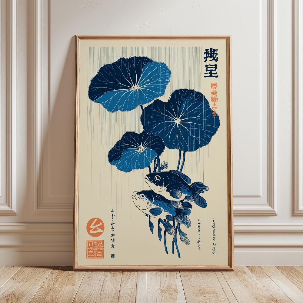 Póster de Pez Dorado, Pósteres - Japanese Zen Lifestyle reseña y precio