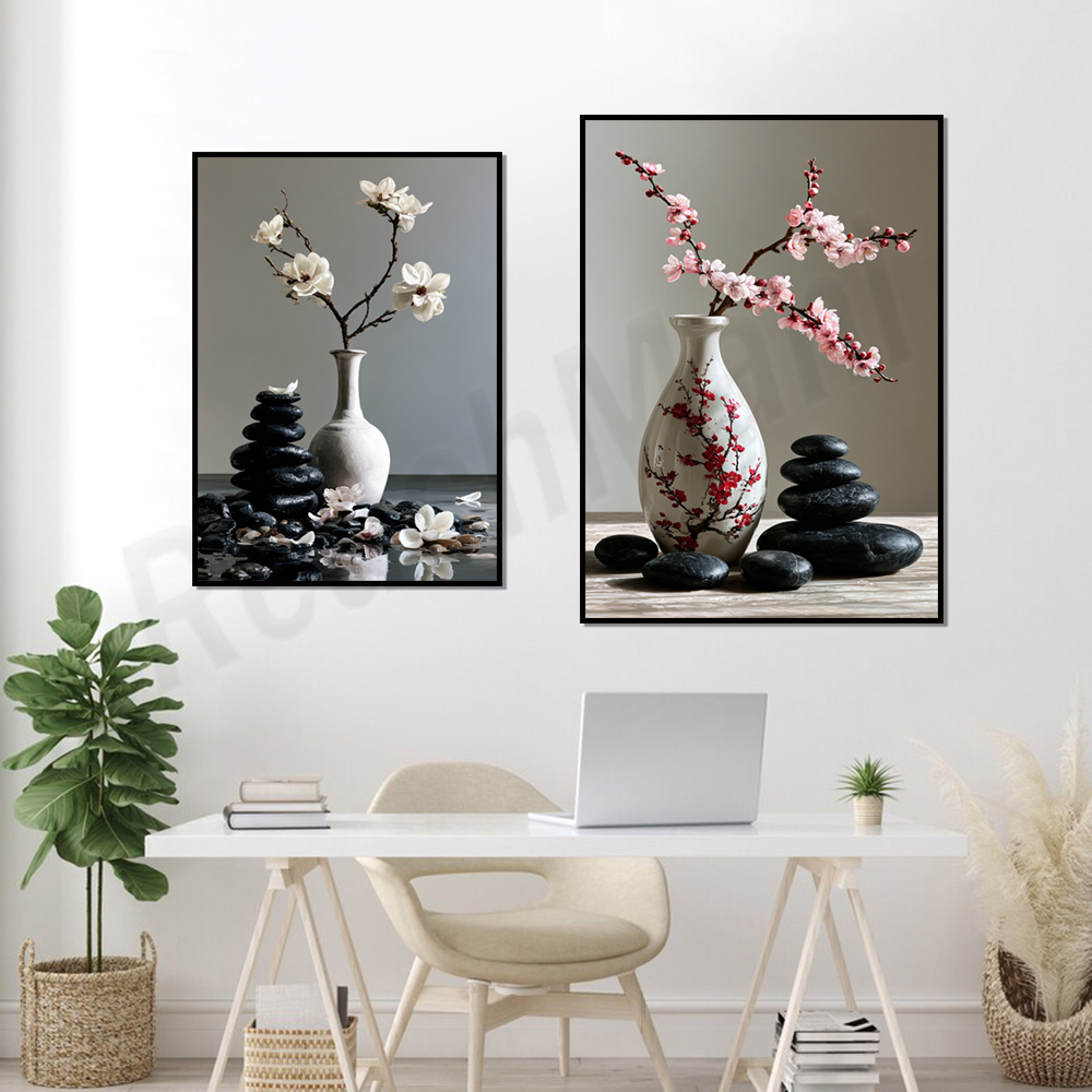 Cuadro de paisaje en miniatura - Japanese Zen Lifestyle reseña y precio