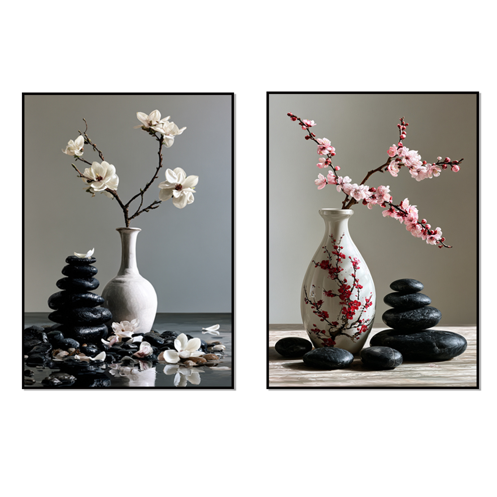 Cuadro de paisaje en miniatura - Japanese Zen Lifestyle reseña y precio