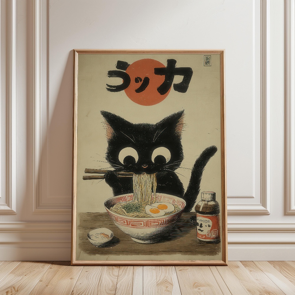 Póster Impreso en Lienzo de Ga - Japanese Lifestyle In Japanese reseña y precio