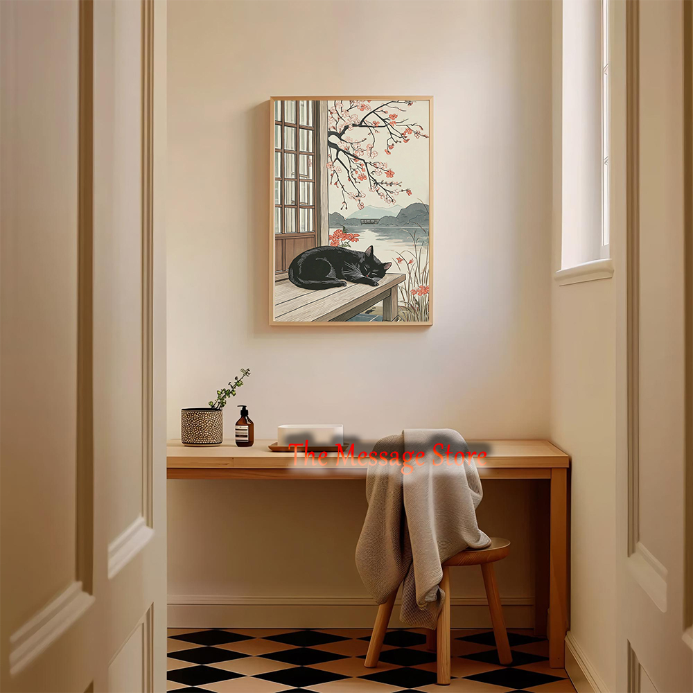 Póster Moderno de Lona con Dis - Japanese Zen Lifestyle reseña y precio